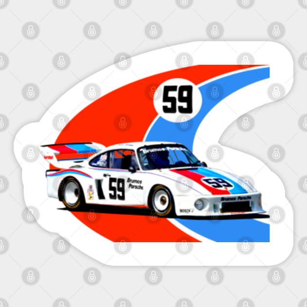 Brumos Porsche Brumos Porsche Sticker Teepublic