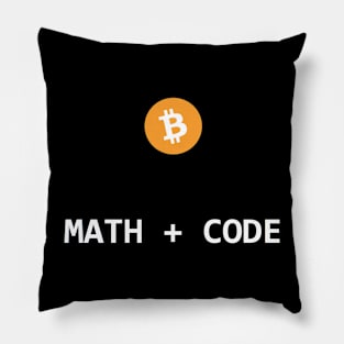 Math + Code Pillow