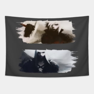 Cloud and Sephiroth Tapestry