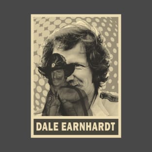 brown cream Dall Earnhardt T-Shirt