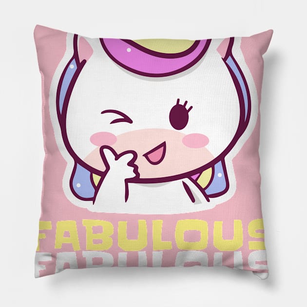 Fabulous Shirt Design Pillow by ArtPace