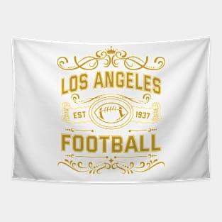 Vintage La Rams Football Tapestry