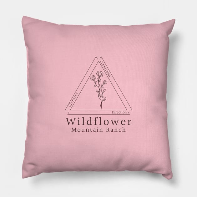 Wildflower Mountain Ranch Pillow by Wildflower Mountain Ranch