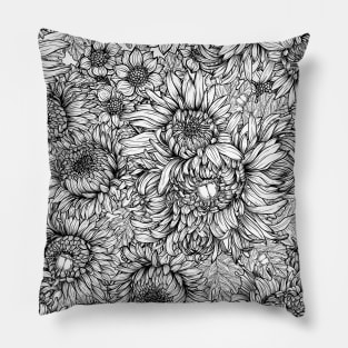 Chrysanthemum 2 Pillow