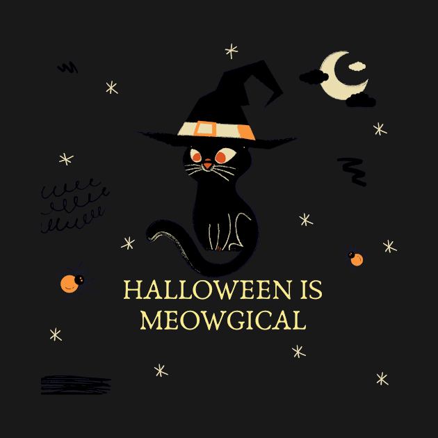 Halloween is Meowgical by Meme Museum