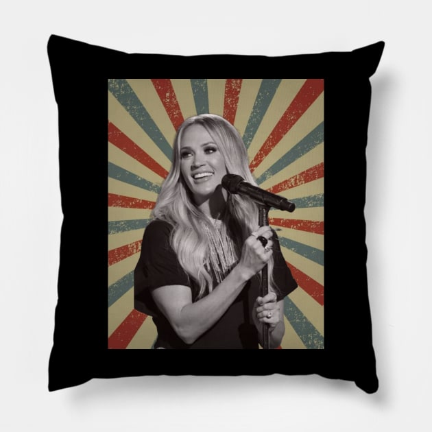 Carrie Underwood Pillow by LivingCapital 