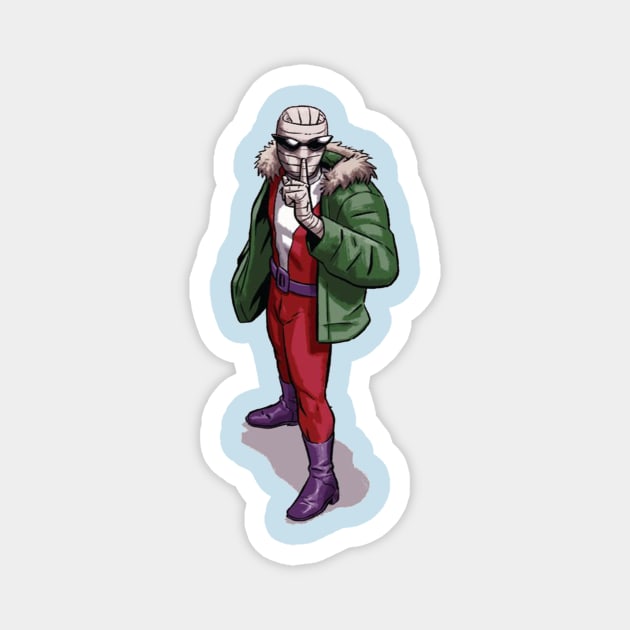 Negative Man Magnet by pberry