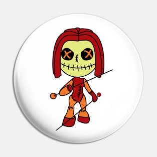 Voodoo doll Pin