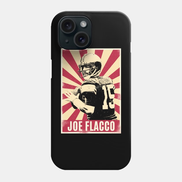 Retro Vintage Joe Flacco 80s Phone Case by Play And Create