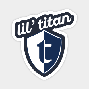 Webster Thomas HS lil' titan dark shirt Magnet