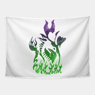 Villain Inspired Silhouette Tapestry