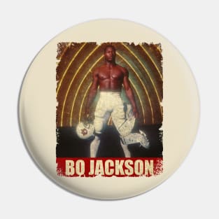 Bo Jackson - NEW RETRO STYLE Pin