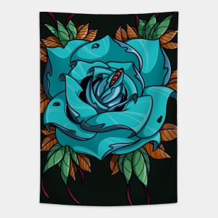 Blue rose Tapestry