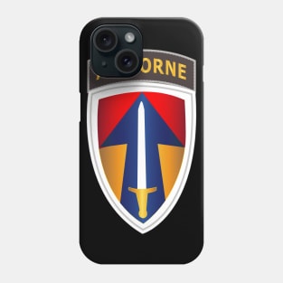 II Field Force w Airborne Tab LRRP Phone Case