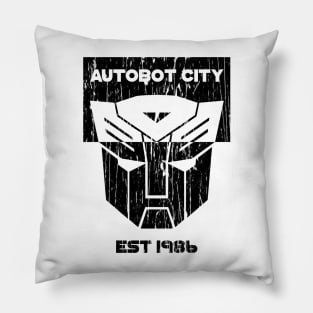 Autobot City 86 Pillow