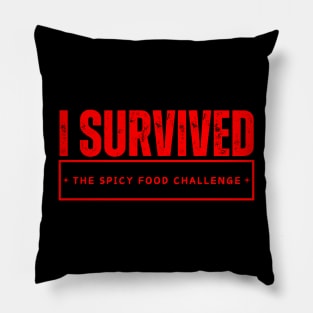 I Survived: The Spicy Food Challenge Pillow