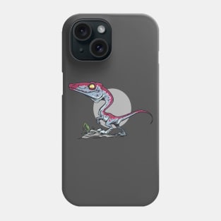 Fierce Velociraptor: Guardian of the Past Phone Case