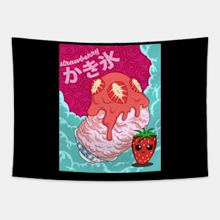 Strawberry Kakigori Tapestry