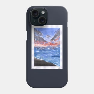 Pintura mar Phone Case