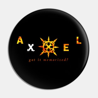 Kingdom Hearts Axel - Got it Memorized? Pin