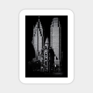 Gooderham Flatiron Building And Toronto Downtown No 2 Magnet