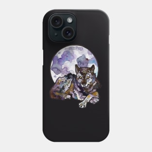 Wolf Moon Phone Case