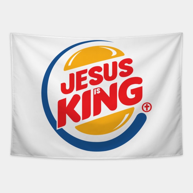 Jesus Is King Tapestry by StGeorgeClothing