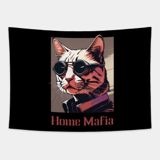 Mafia cat Tapestry