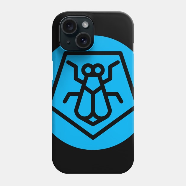 fly blu Phone Case by SimoMetal