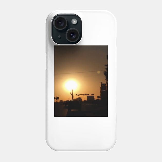 Sunset Drive Phone Case by TriForceDesign