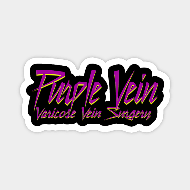 Purple Vein Magnet by inesbot