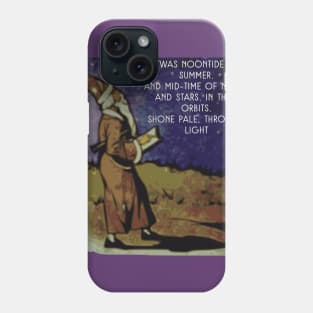 Magic Wizard Starry Night Sky Poem Phone Case