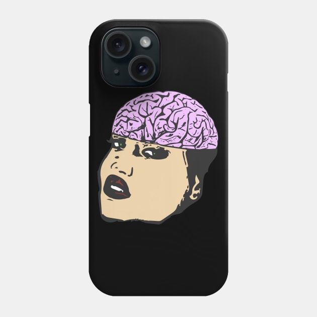 Big Brain Phone Case by NickLBoy