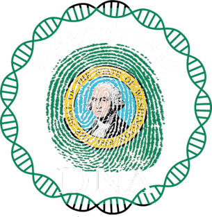 Washington Its In My DNA - Washingtonian Flag - Gift for Washingtonian From Washington Magnet