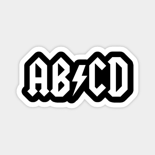 ABCD Teachers rock Magnet by VanArt