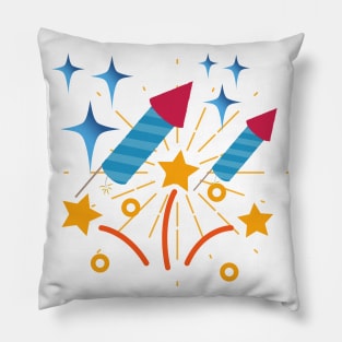 Fireworks Pillow