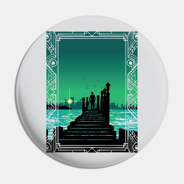 Green Light Pin by Daletheskater