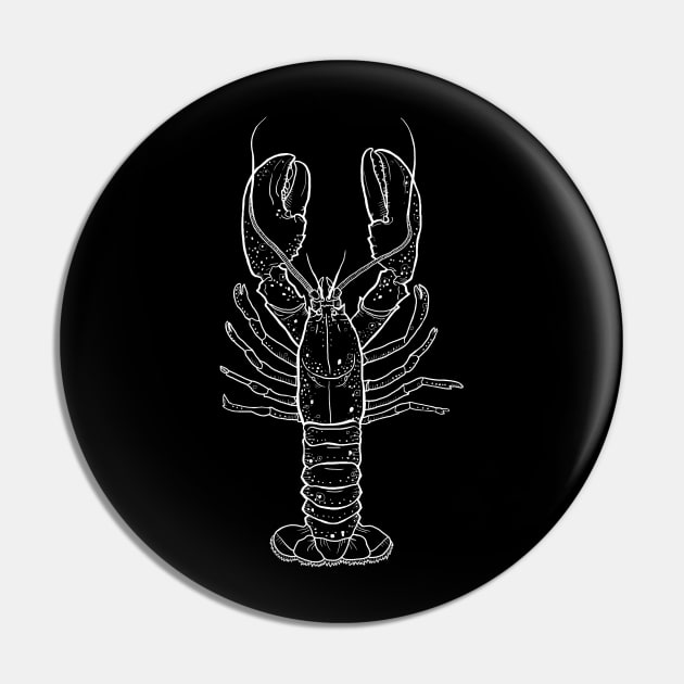 Crayfish white Pin by ewdondoxja