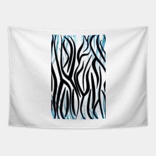 Abstract Zebra Print Tapestry