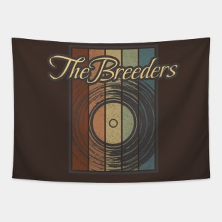 The Breeders Vynil Silhouette Tapestry