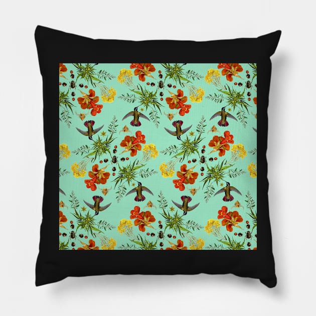 HummingBird 420 Pillow by rolphenstien