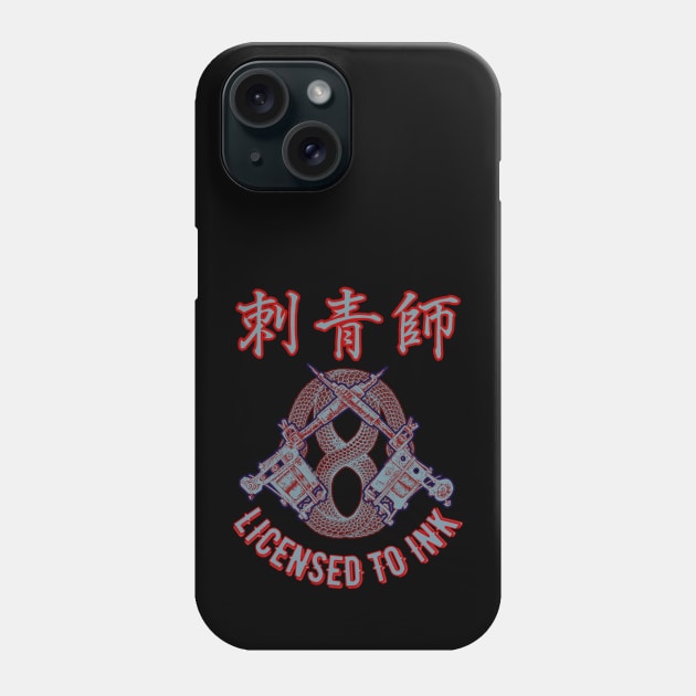 Tattoo Artist: Licensed to Ink 5 Phone Case by SEIKA by FP