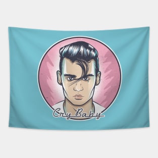 Cry-Baby Johnny Depp Tapestry