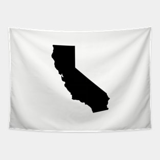 California Black Tapestry