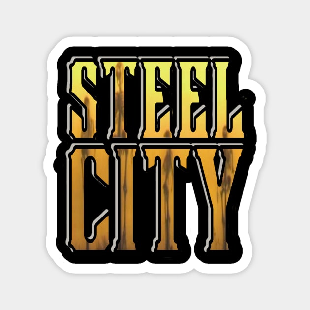 Steel City Magnet by BIG DAWG APPAREL