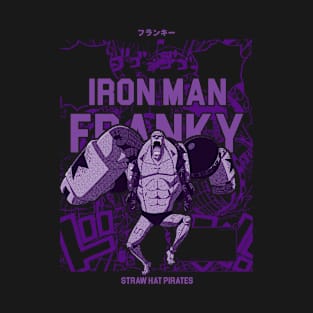 Franky - One Piece Dark Purple T-Shirt