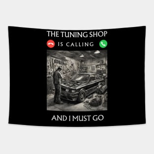 The Tuning Shop is Calling, and I Must Go Tapestry