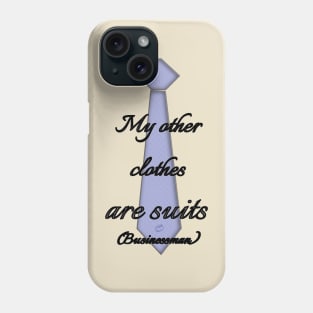 Businessman casual design Phone Case