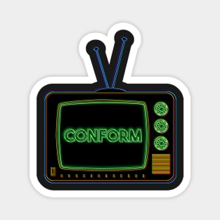 Retro TV | Conform | Pop Art Magnet