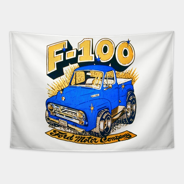 Ford F-100 Tapestry by DCMiller01